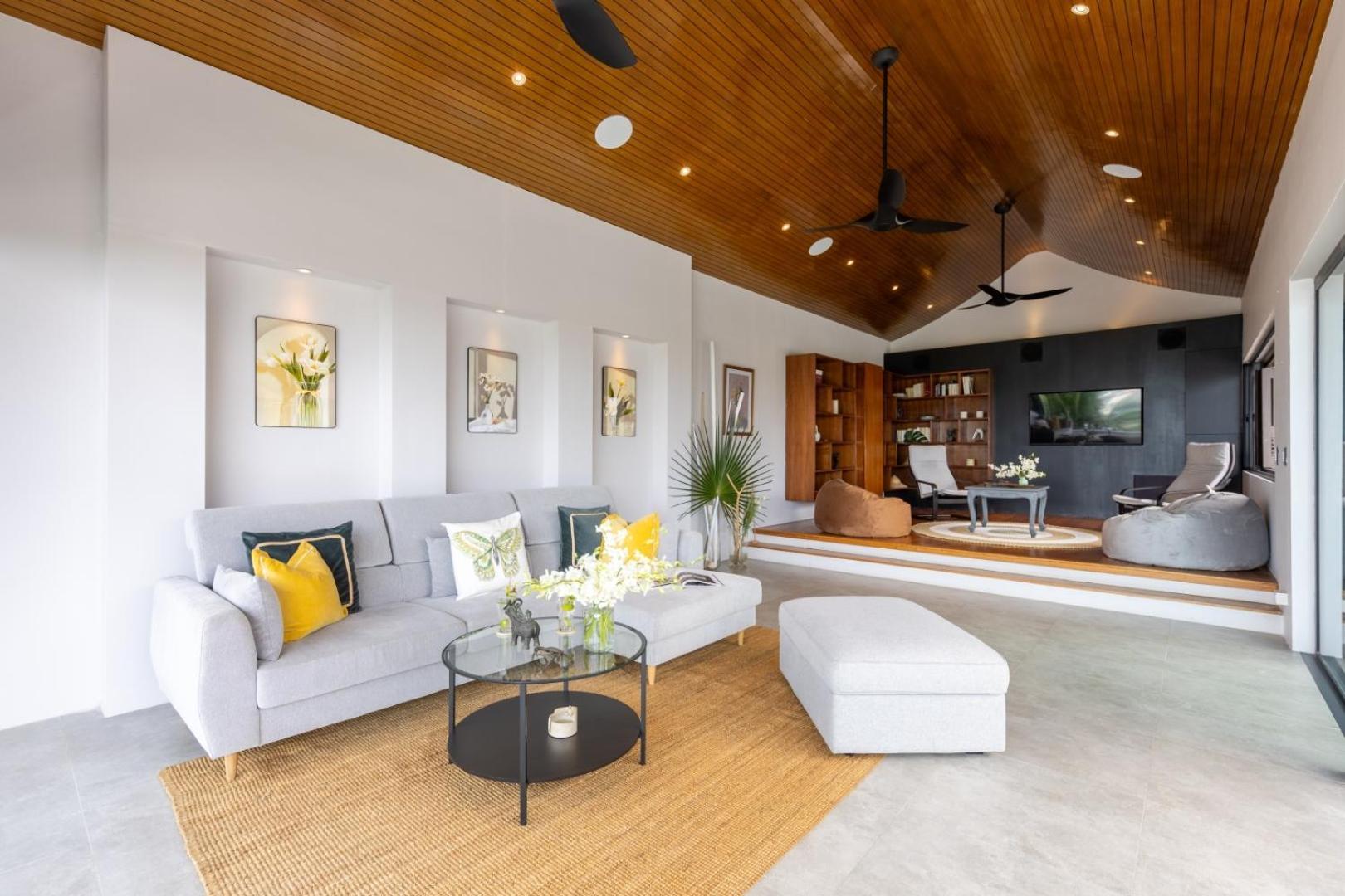 Bophut Amazing Spacious Sea View Mountain Villaer