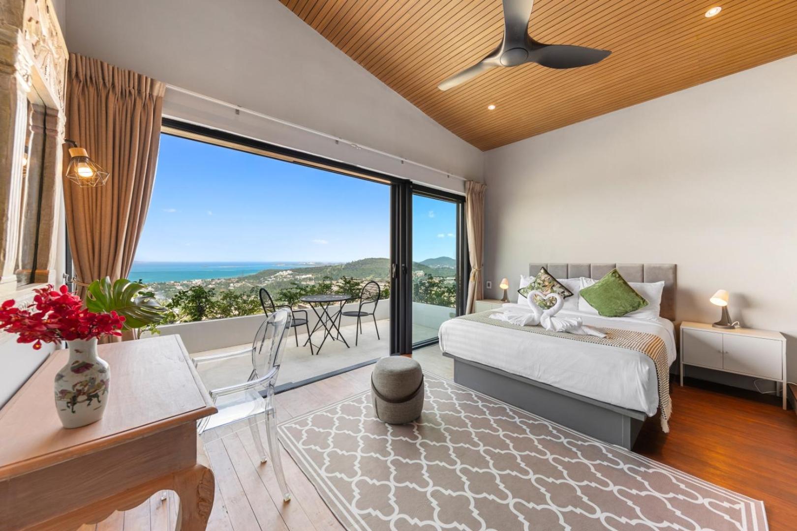 Bophut Amazing Spacious Sea View Mountain Villaer *
