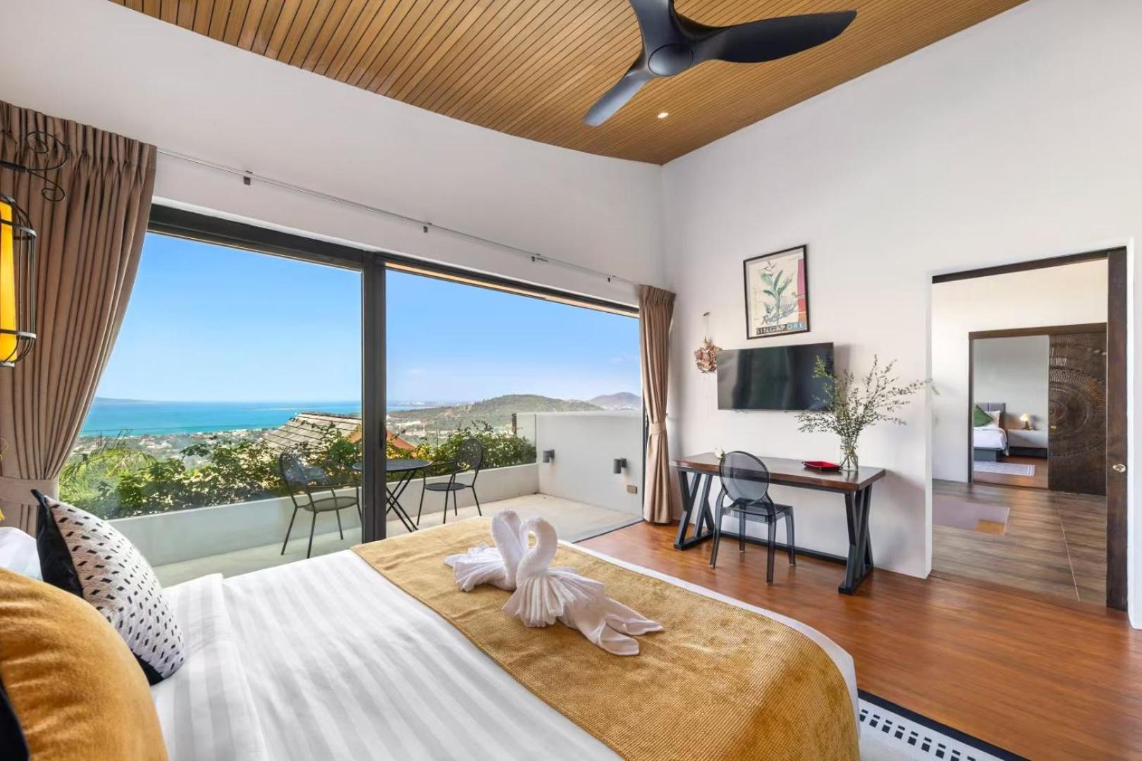Villaer Bophut Amazing Spacious Sea View Mountain